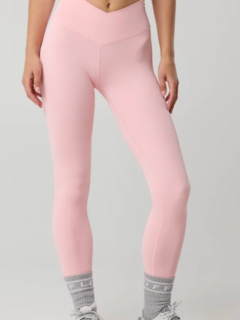 aerie Pink High-Waist V-Waist Leggings